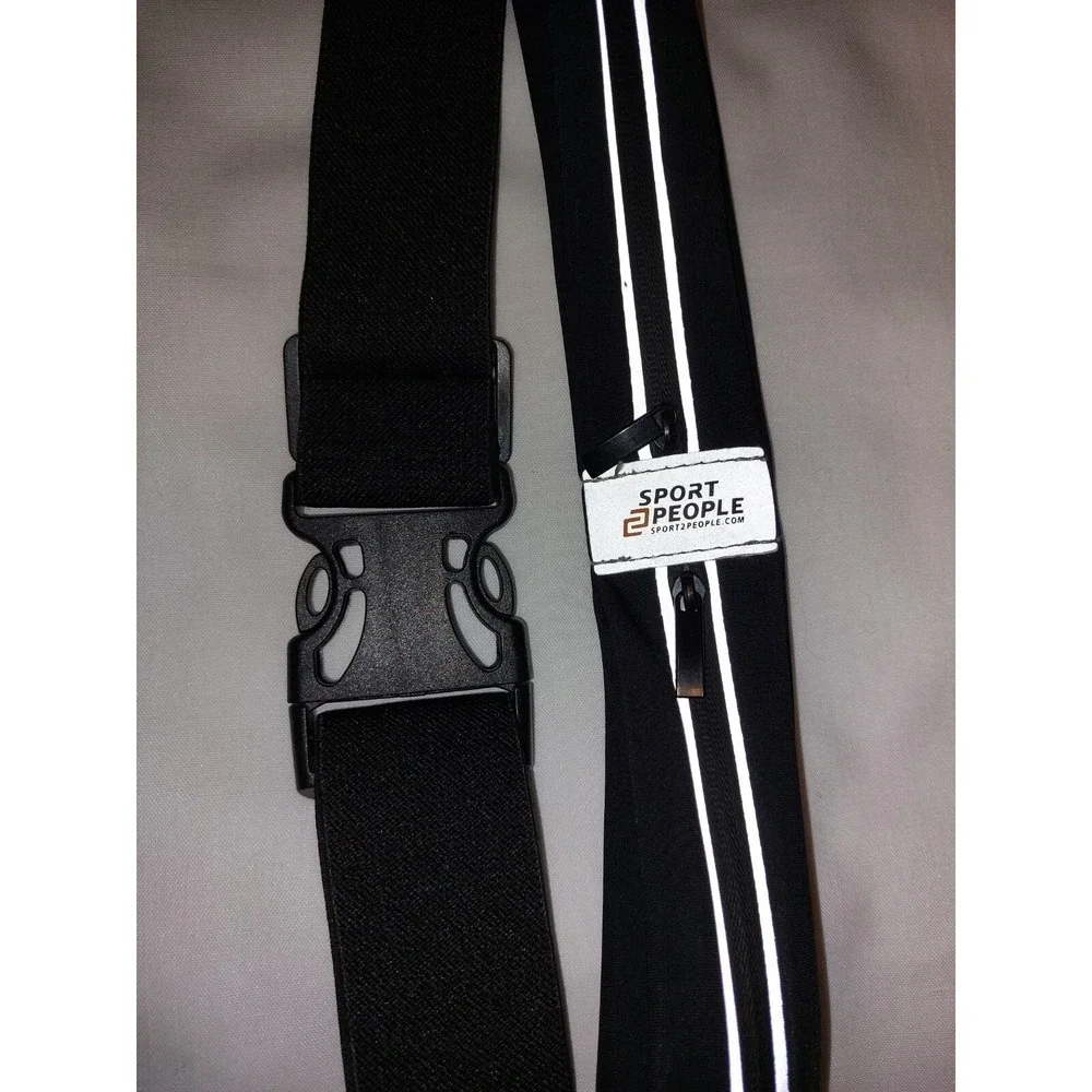 SPORT 2 PEOPLE Running Belt‎ Fanny Pack Workout Belt Adjustable Reflective